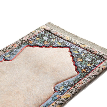 Cennetun Estetik Çiçekli Seccade