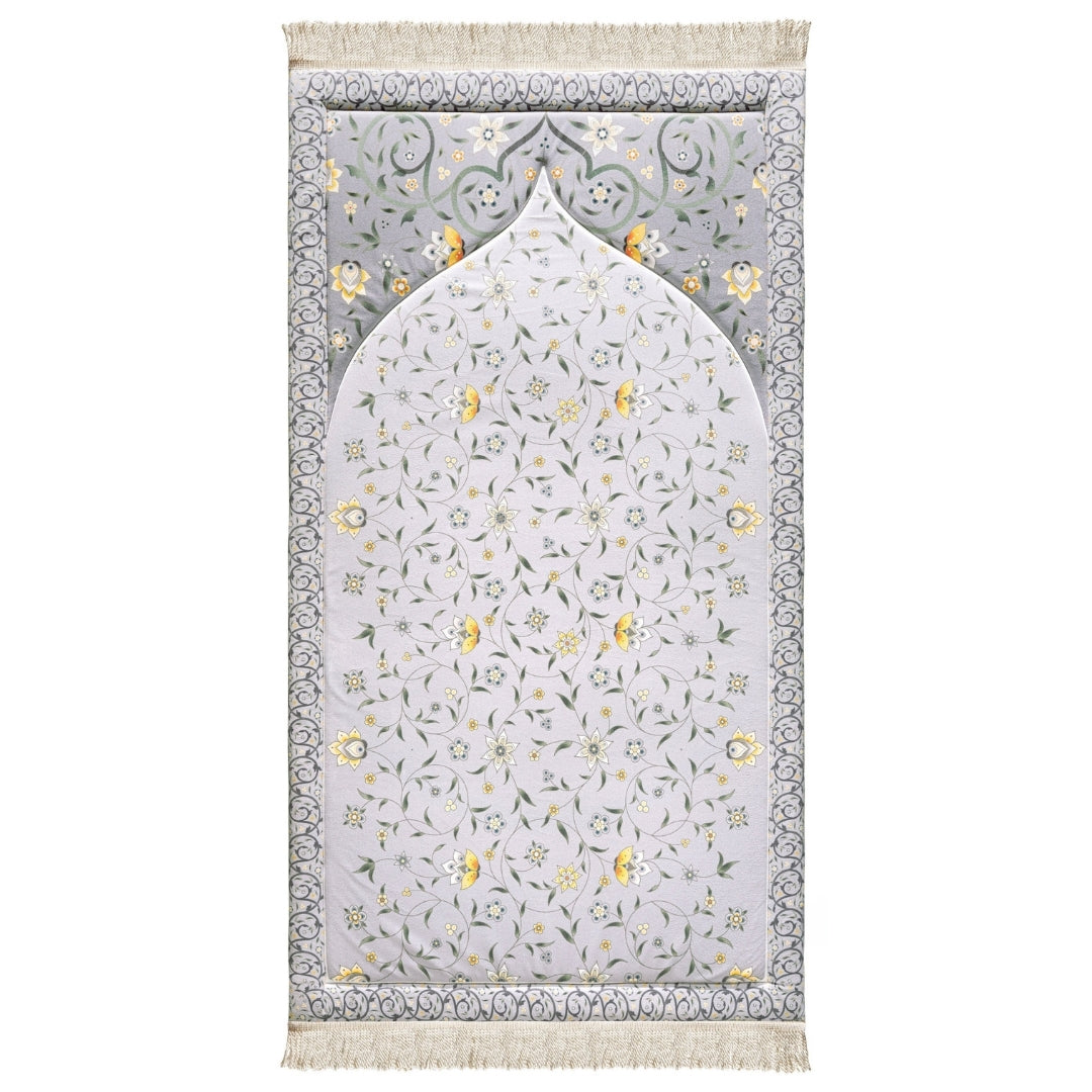 Cennetun Estetik Sarı Lotus Seccade